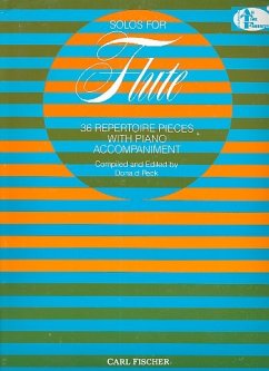 Solos for Flute 36 repertoire pieces for flute and piano