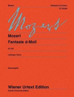 Fantasie d-Moll - Herausgegeben:Leisinger, Ulrich;Komposition:Mozart, Wolfgang Amadeus