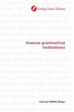 Graecae grammaticae institutiones