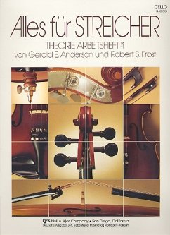 Cover Alles für Streicher Band 1 Theorie Arbeitsheft Violoncello
