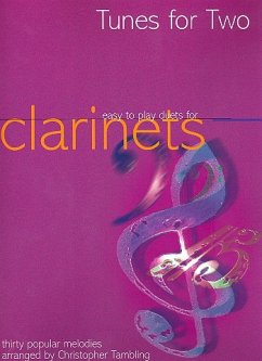 Cover Tunes for two for 2 clarinets score