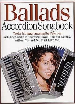 Cover Ballads Songbook for accordion