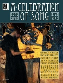 Cover A Celebration of Song für Gesang (hoch) und Klavier