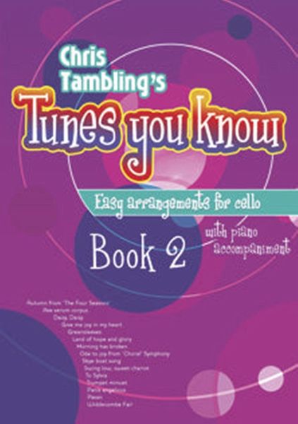 Tunes you know vol.2 for easy Violoncello and piano