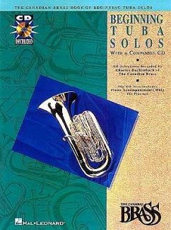 Canadian Brass Book of Beginning Tuba Solos with Recordings of Performances and Accompaniments