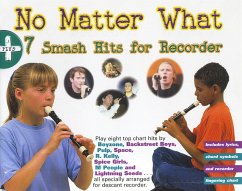 Cover No matter what plus 7 Smash Hits for recorder