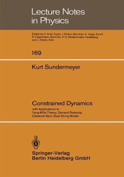 Constrained Dynamics - Sundermeyer, K.