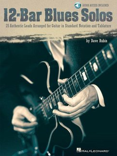 Cover 12-Bar Blues Solos Book/Online Audio