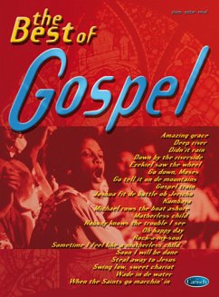 Cover The Best of Gospel: songbook piano/vocal/guitar