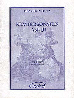 Cover Sonaten Band 3 für Klavier