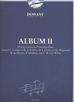 Cover Album vol.2 (+CD) 10 easy pieces for viola and piano