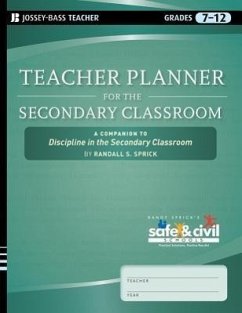 Teacher Planner for the Secondary Classroom - Sprick, Randall S