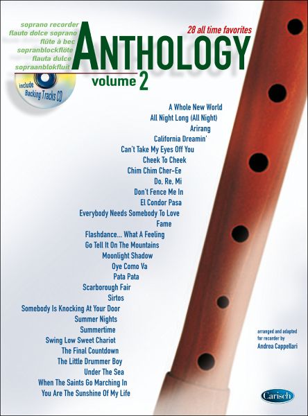 VARIOUS ARR. CAPPELL: RECORDER ANTHOLOGY VOL2 RECORDERCD