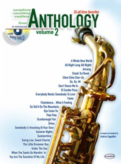 Cover VARIOUS ARR. CAPPELL: TENOR SAX ANTHOLOGY VOL2 TENOR SAXCD