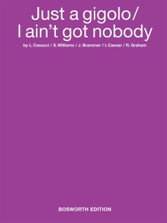 Cover Just a Gigolo: I ain't got Nobody for piano/vocal/guitar