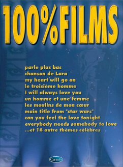 100% Films: Songbook for vocal and piano/guitar 100% Films: Songbook for vocal and piano/guitar