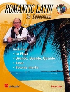 Cover Romantic Latin (+CD) für Euphonium (Violin- und Baßschlüssel)