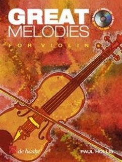 Cover Great Melodies (+CD): for violin (position 1-3) (falsche Nr. 1033398 aufgedruckt)