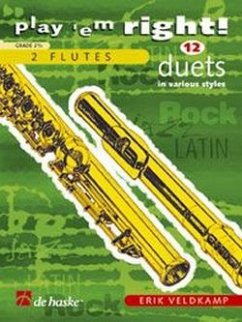 Cover Play 'em right: 12 duets in various styles for 2 flutes