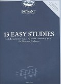 13 Easy Studies by Duvernoy op.176 and Lemoine op.37 for Piano and Orchester Ausgabe 2 Klaviere mit 2 CDs und 2. Stimme