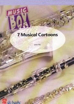 7 Musical Cartoons for 3 saxophones score and parts