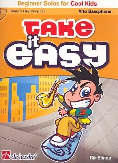 Cover Take it easy (+CD) for alto saxophone
