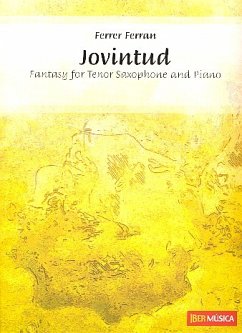 Cover Jovintud (+CD) for tenor saxophone and piano
