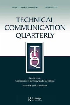 Communication Technology Transfer&Diffusion Tcq 15#3 - Coppola, Nancy W