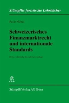 Cover Schweizerisches Finanzmarktrecht und internationale Standards