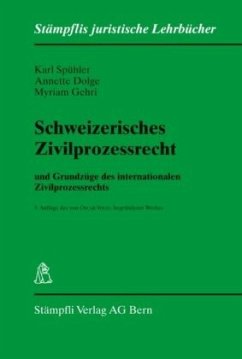 Cover Schweizerisches Zivilprozessrecht