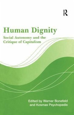 Human Dignity - Bonefeld, Werner; Psychopedis, Kosmas