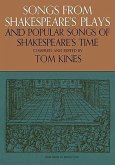 Songs from Shakespeare's Plays and Popular Songs of Shakespeare's Time