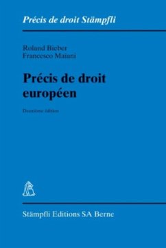 Cover Précis de droit européen