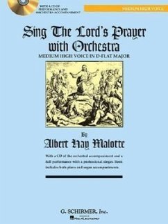 Sing the Lord's Prayer with Orchestra - Medium High Voice: Medium High Voice in D-Flat Major