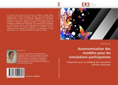 Autonomisation des modèles pour les simulations participatives - De Loor, Pierre
