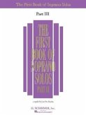 First Book of Soprano Solos - Part III