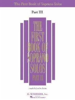 First Book of Soprano Solos - Part III