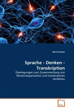 Sprache - Denken - Transkription - Vossen, René