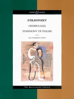 Oedipus Rex / Psalmensymphonie, Studienpartitur - Oedipus Rex / Symphony of Psalms