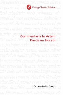 Commentaria In Artem Poeticam Horatii