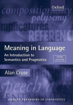 Meaning in Language - Cruse, Alan