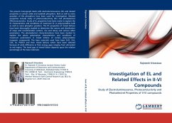 Investigation of EL and Related Effects in II-VI Compounds - Srivastava, Rajneesh