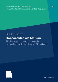 Hochschulen als Marken - Greven, Gunther