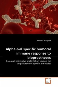 Alpha-Gal specific humoral immune response to bioprostheses
