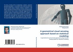 A geometrical visual servoing approach based on statistical modeling