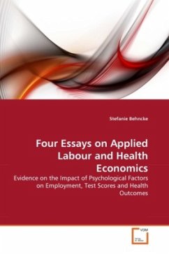 Four Essays on Applied Labour and Health Economics - Behncke, Stefanie