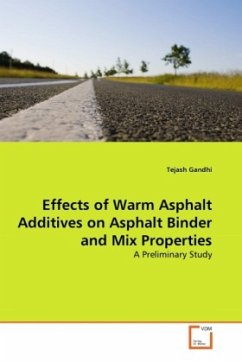 Effects of Warm Asphalt Additives on Asphalt Binder and Mix Properties