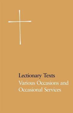 Lectionary Texts Pew Edition - Church Publishing Incorporated