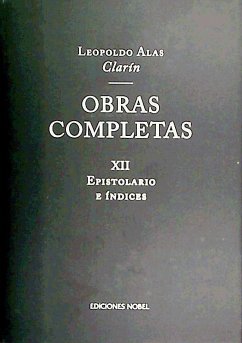 OBRAS COMPLETAS CLARIN (TOMO 12)