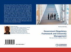 Government Regulatory Framework and University Management